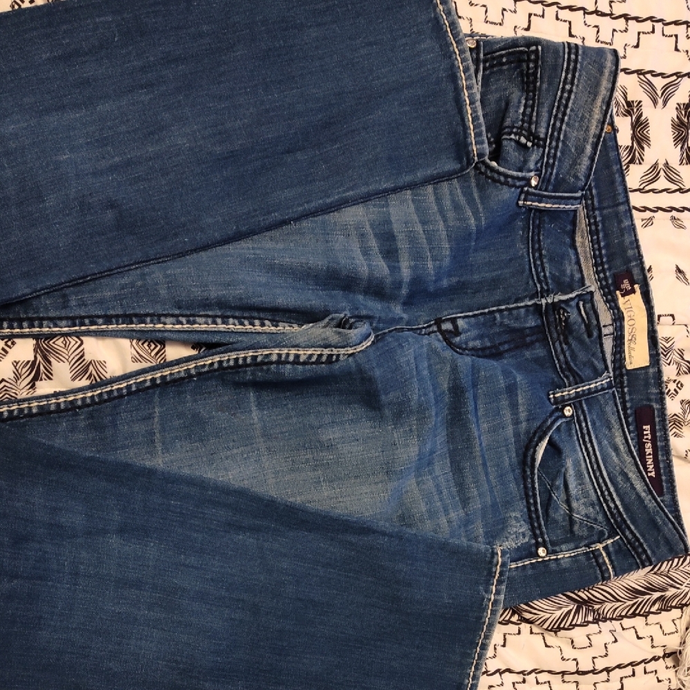 Vigoss Women's Boot Cut Jeans - Dark Blue